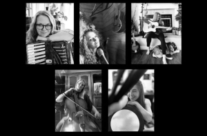 Picture of the 5 members of the Whoopsie Daisies